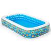 Inflatable Pool - Deluxe - Rectangular - 305cm X 183cm - Height 56cm - Multicolor