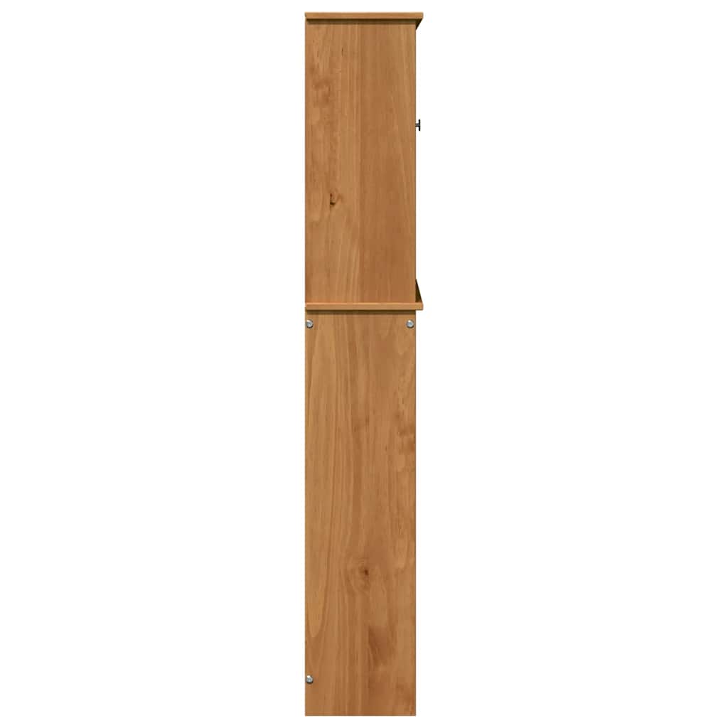 VIGO Toilet Cabinet in Brown and Honey Brown 60 x 27 x 161 cm