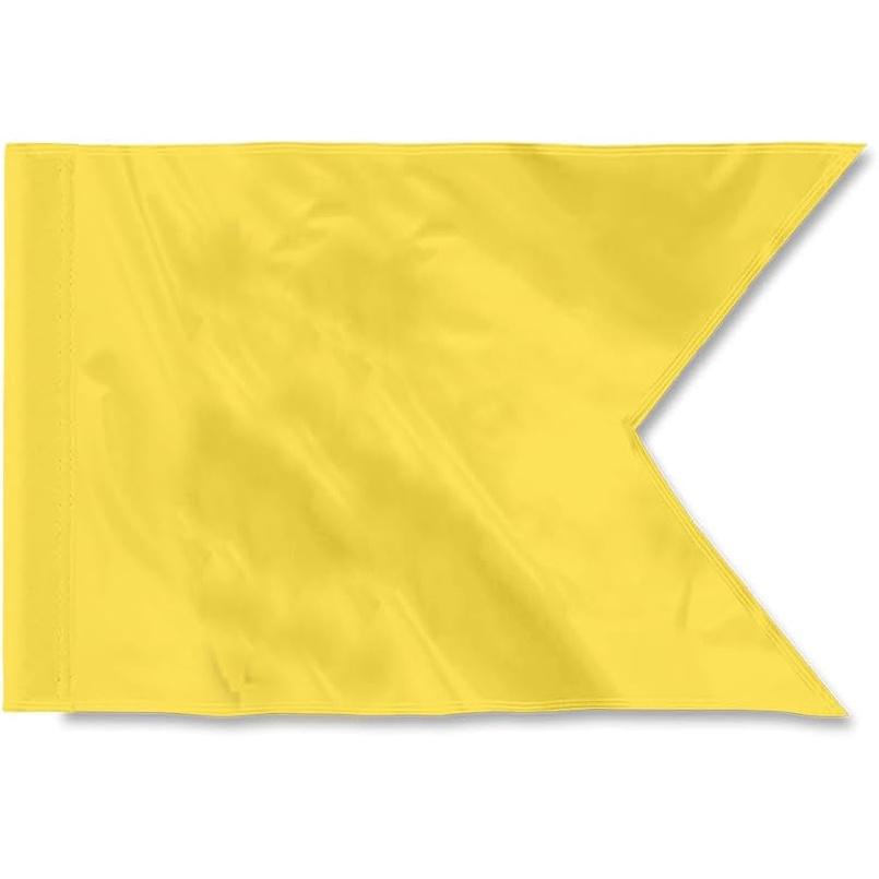 Fyon guidon flag Guidons Personalize Flags Double sided 3ply 20x27inch Banner No Customization (Blue 2 Grommets)