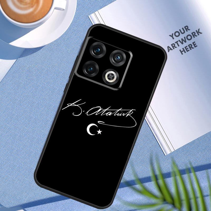 Mustafa Kemal Ataturk Case For OnePlus 12 12R 11 9 10 Pro 10R 9R 8T 10T Nord 3 CE 2 Lite 2T CE4 N10 N20 N30 Cover