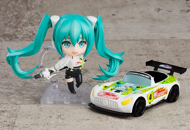 Nendoroid Hatsune Miku GT Project Racing Miku 2022 пластиковая окрашенная подвижная фигурка GR12823 Ver. Немасштабируемый