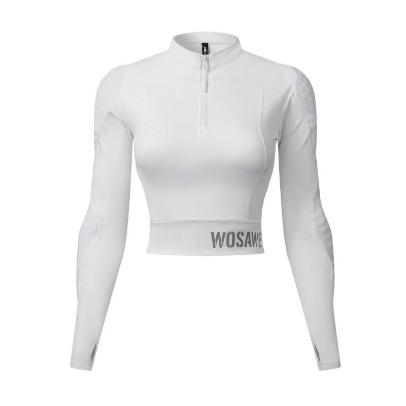 1 Womens Motorcycle Riding Armor Top Short Fit Protective Gear Street Bike Touring Sport