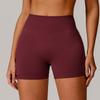 New Seamless High Waisted Yoga Shorts, Cinching And Lifting Hips, Fitness Pants For Wearing, Running And Sports Shorts For Women