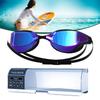 Professional Swim Glasses Adjustable Swim Pool Eyewear UV Protection Wide View Swim Goggles No Leaking for Women Men