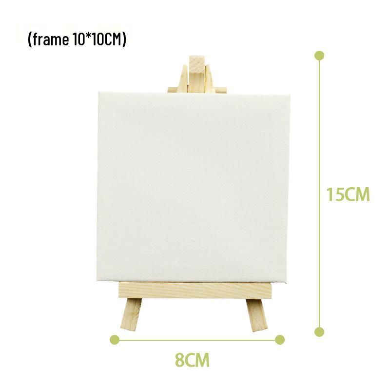 Kids' DIY Acrylic Paint Set with Easel Frame