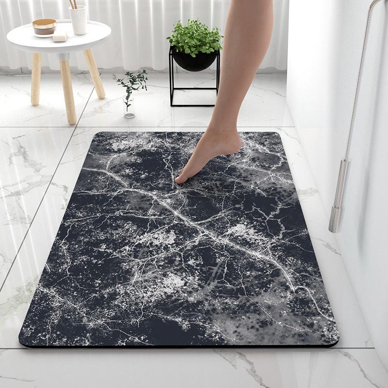 Dirt-Resistant Non-Slip Diatom Mud Bathroom Floor Mat