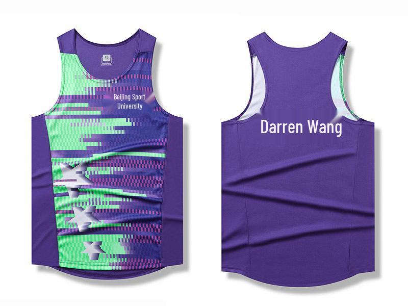 Unisex Track & Field Running Vest Suit for Training & Competitions