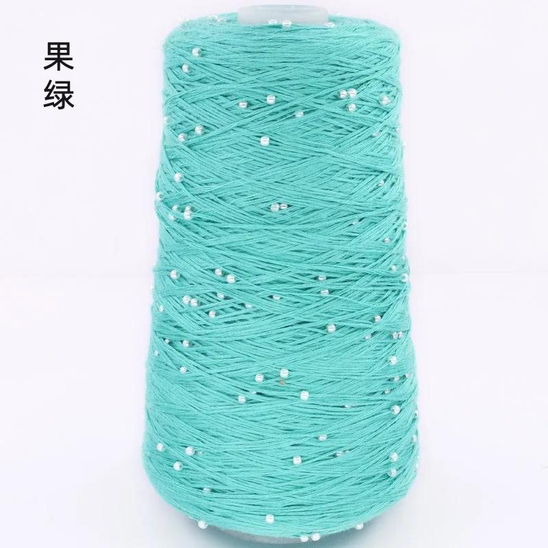 6 нитей мерсеризованного хлопка + жемчужная нить ручного плетения из чистого хлопка тонкая шерстяная нить для вязания крючком бисер своими руками ручного плетения