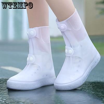 Чехол для обуви от дождя для мужчин и женщин, водонепроницаемый, противоскользящий, утолщенный, износостойкий, водонепроницаемый чехол для обуви