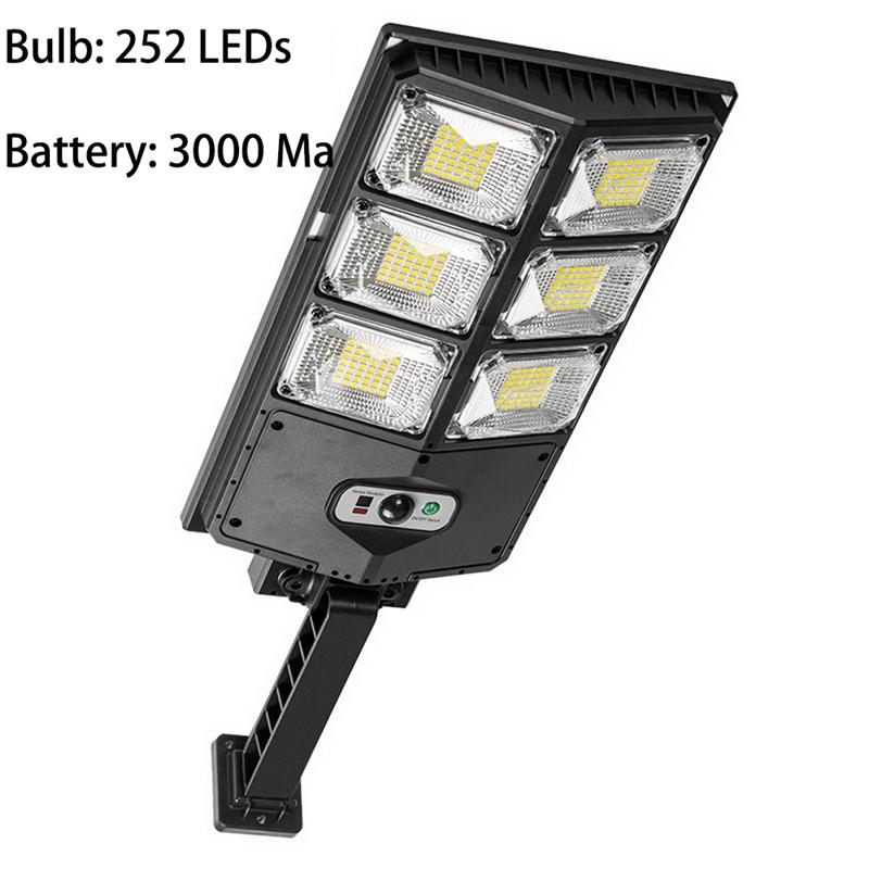 10000LM Outdoor Solar Lamp Waterproof Garden Floodlight Motion Sensor LED Solar Lamp Photosensitive Courtyard Lamp 4500mAh Solar Wall Lamp