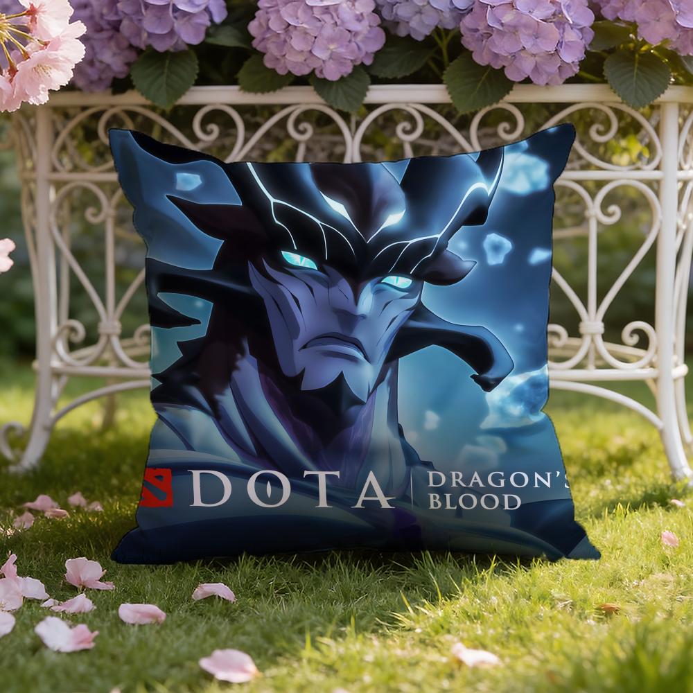 D-Dota D-Dragon Аниме B-Кровь Чехол на Подушку для Дома и Автомобиля Двухсторонний Чехол на Подушку: Двусторонняя конструкция для максимального комфорта