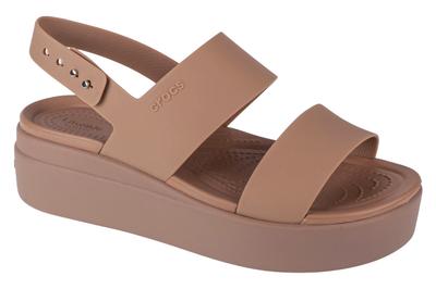 Brooklyn Low Wedge, Женские коричневые сандалии