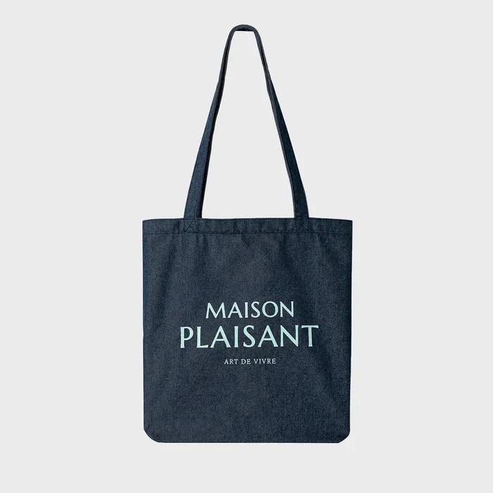 Maison Plejan Джинсовая Эко-сумка L