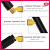 Multi For Cycling Air Pump Extension Hose, Tube Pipe Cord Compatible With Various Bike Bicycle Tire Inflators And Nozzles