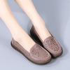 Fashion Summer Breathable Soft Sole Fashionable Casual Women's Single Shoe Comfortable Anti-Slip Wear-Resistant Mom Shoe Versatile