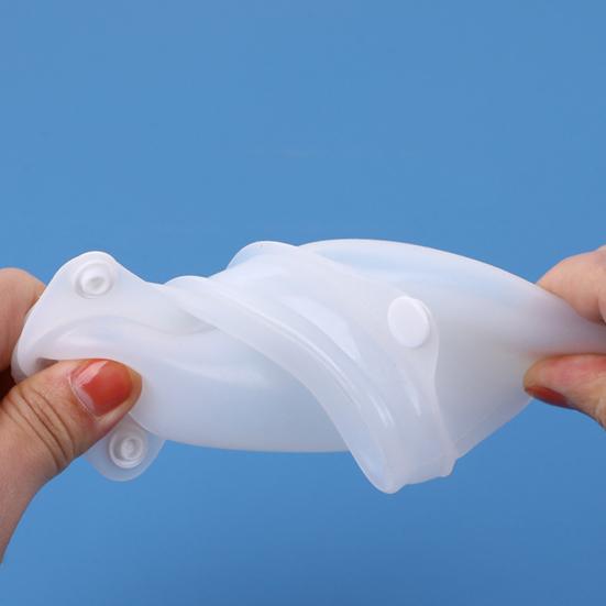 Wearable Urine Collector with 2 Drainage Bags Silicone Catching Capsule Breathable Fixation Pants for Elderly Patients