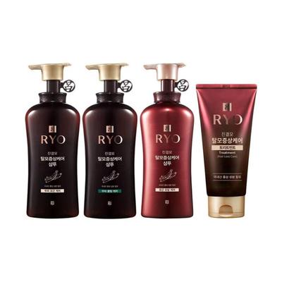 Шампунь Jingyulmo 490 мл и лечебный крем 300 мл (3 Типы)