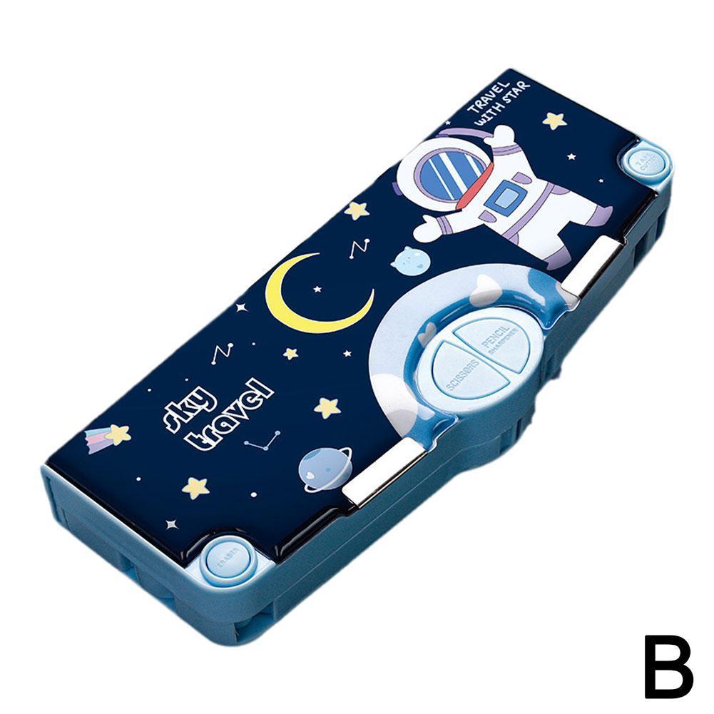 Многофункциональная коробка для канцелярских принадлежностей, шкаф для начальной школы, пенал высокого уровня для мальчиков и девочек