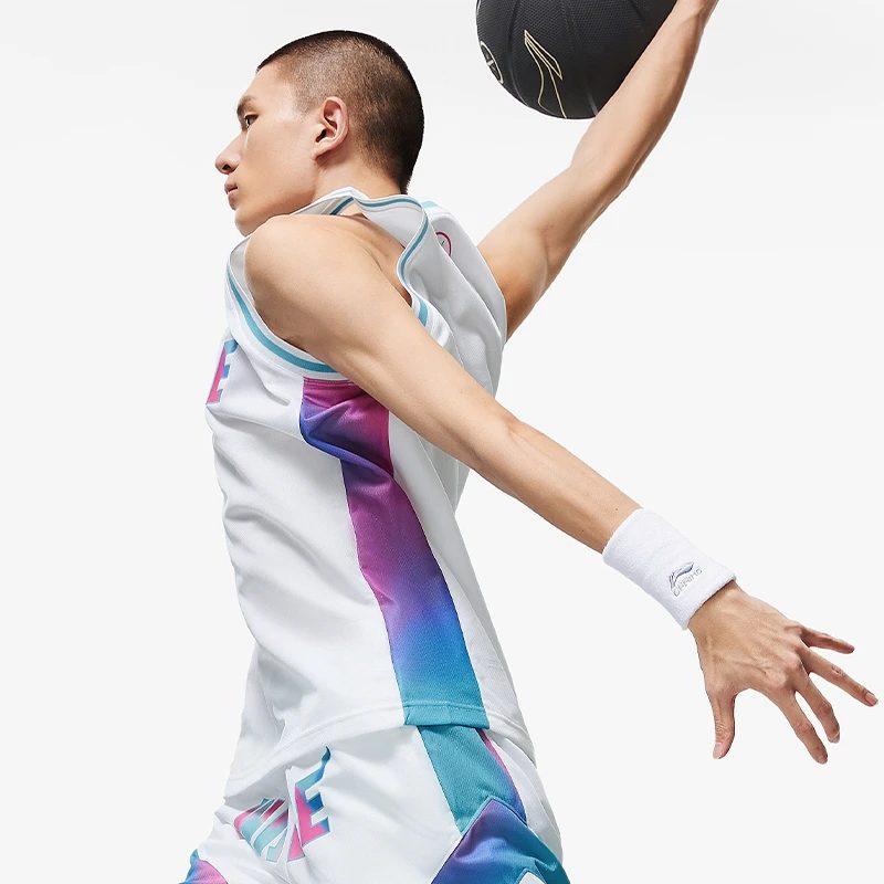Мужская майка Li Ning Стандартная Белая AAYT051-4