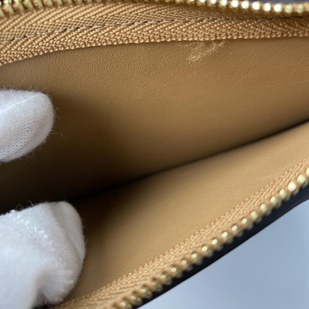 Used CELINEShoulder Bag Brown/white leather Women