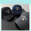 Colifanria Bear Embroidered Cotton Baseball Hat With Adjustable Fit For Sun Protection And Fashion