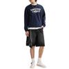 Men's Converse T-Shirts Unisex Blue Crew Neck Moderate