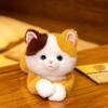 Cuddly Lifelike Cat Doll Lovely Simulation Stuffed Cat  Desktop Decoration