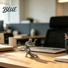 Скульптура с детализацией мышц с изысканной статуэткой Кунг-Фу 3D-печатная статуэтка Мастера Текстура Стабильное основание Коллекционная фигурка боевых искусств