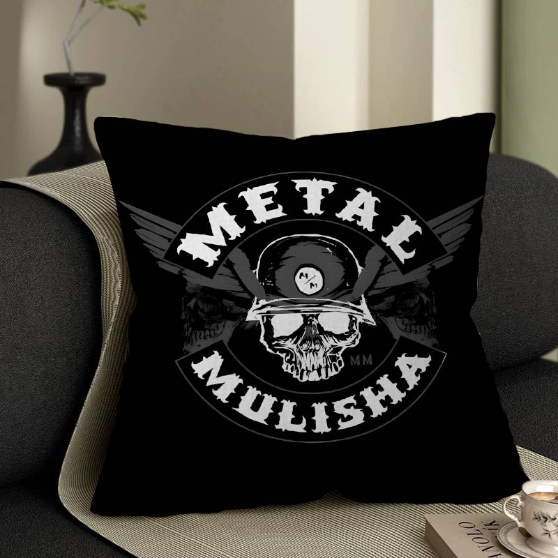 M-Metal M-Mulisha 45*45cm Cushion Cover Pillow Cover Decor Pillowcase Home Pillowcase for Couch Pillow
