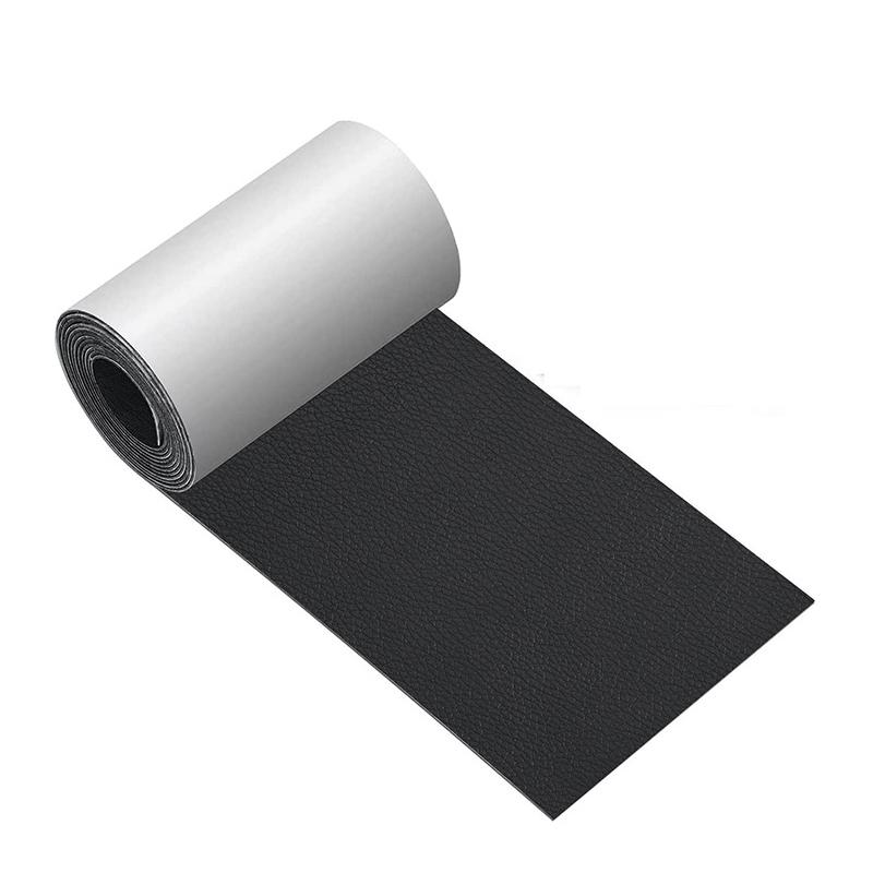 5M/10M Self Adhesive Leather Repair Tape for Sofa Car Seats Handbags Jackets Furniture Shoes First Aid Patch Leather Patch DIY Black KTY
