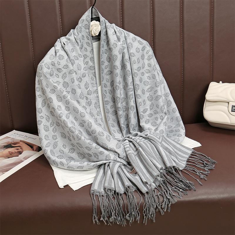 Luxury Thick Cashmere Scarf Women Print New Wraps Pashmina Travel Poncho Warm Blanket Winter Bufanda Shawl Female Stoles