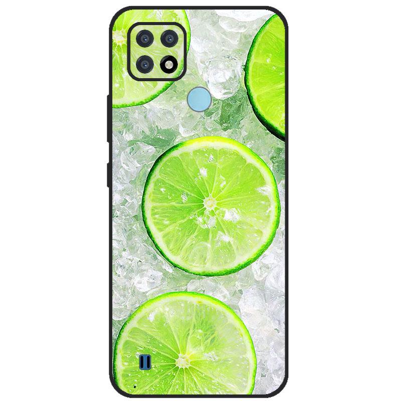 For Realme C21 Case Soft Tpu Silicone Case For OPPO RealmeC21 C 21 Phone Cover Fundas RMX3201 Bumper Case For Realme C21 Cover