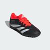 Футзальные бутсы Adidas Predator Club TF для юниоров и детей, MDJ97, Черные, Размер 21.0 см, Для мальчиков и девочек, Размеры 17-24.5 см, Унисекс