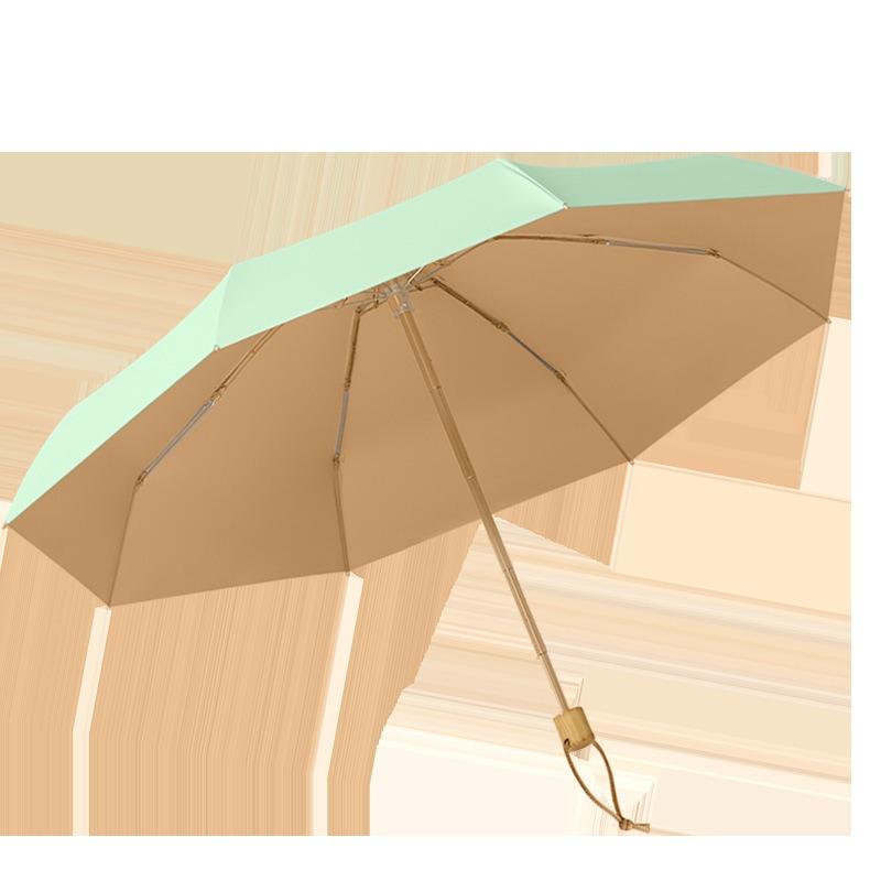 50% Off, Eight-bone Umbrella, Sun Umbrella, Women's Sunscreen, UV Protection, Silver Glue Parasol, Small Fresh Weather and Rain Folding