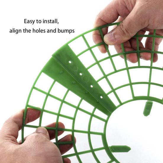 10 шт. подставки для клубники с 3 прочными ножками, прочные пластиковые подставки для растений клубники сохраняют ягоды чистыми для быстрого созревания, садовый аксессуар