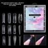 120PCS/Box Nail Art UV Extention Gel Nail Extension Tool Quick Building Nail Mold Tips Nail Dual Forms Finger Extension ZH