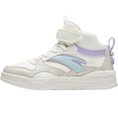 Удобные универсальные нескользящие износостойкие высокие повседневные туфли детские повседневные туфли белые коричневые A22438002-1