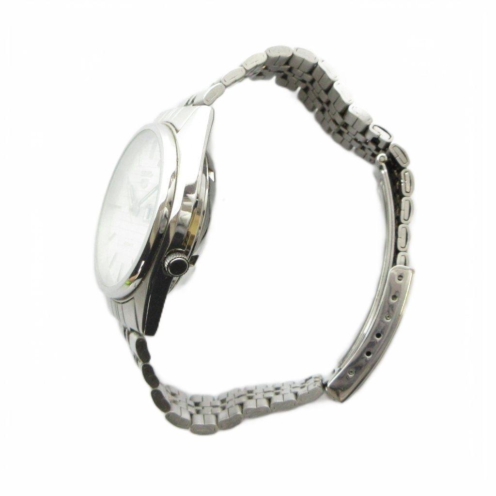 Б/у SEIKO SEIKO 7S26-00D Five 5 Часы Автоматическая Заводка Календарь Дата Белый Циферблат Серебристый GY11 /MQ