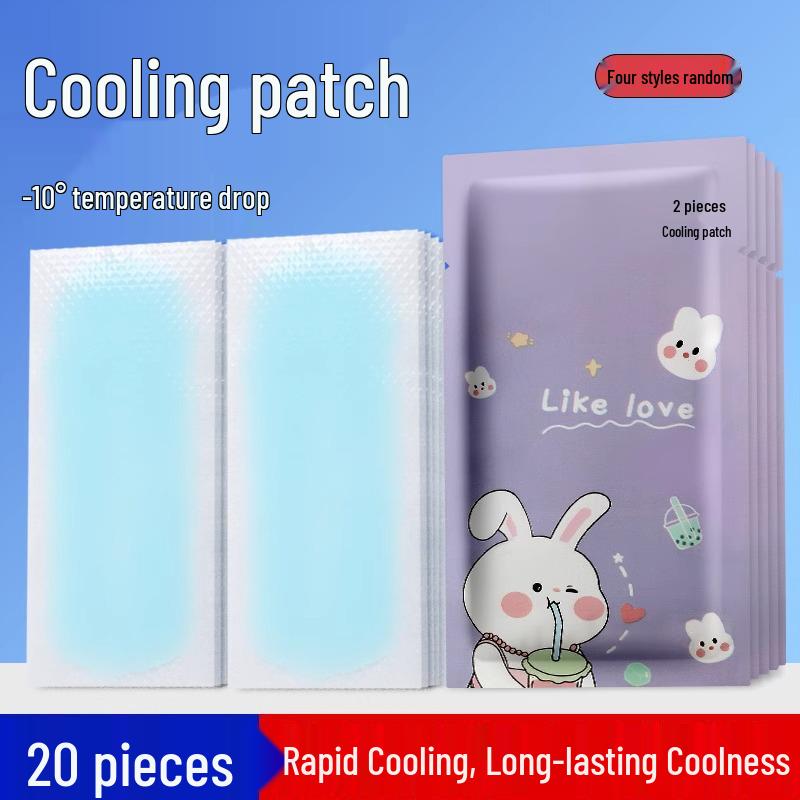 Охлаждающий пластырь для новичков: Освежающее облегчение от летней жары, Наклейка для отвода тепла мобильного телефона