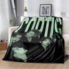 Cortis K‑pop Boy Group Member Portrait Print Flannel Blanket Soft Warm Throw Blanket Idol Fan Home Sofa Bed Decor Lightweight Travel Bedding Blanket