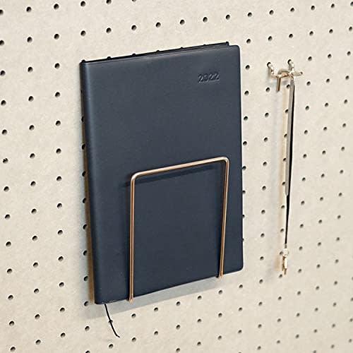 YAHATA Perforated Board Note Stand P25 [1 Piece] #Hooks Pegboard Punching Perforated Board Stylish Tension Wall Storage Wall Material