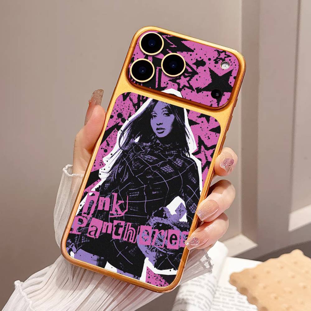 Наклейка на заднюю крышку телефона с изображением певицы Pinkpantheress, защитная наклейка-скин для iPhone 17 Pro Max, декоративная защитная наклейка на заднюю панель