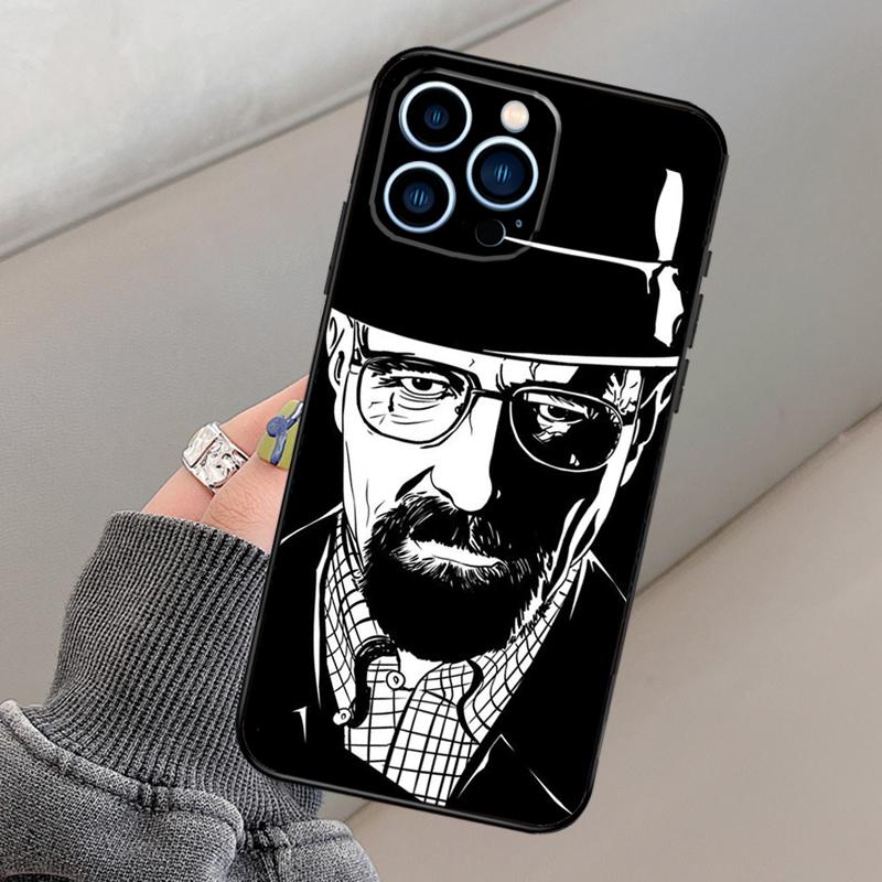 Heisenberg Breaking Bad Phone Case For iPhone 16 15 13 12 11 14 Pro Max 15 16 Plus 12 13 mini XR 16e Funda Cover