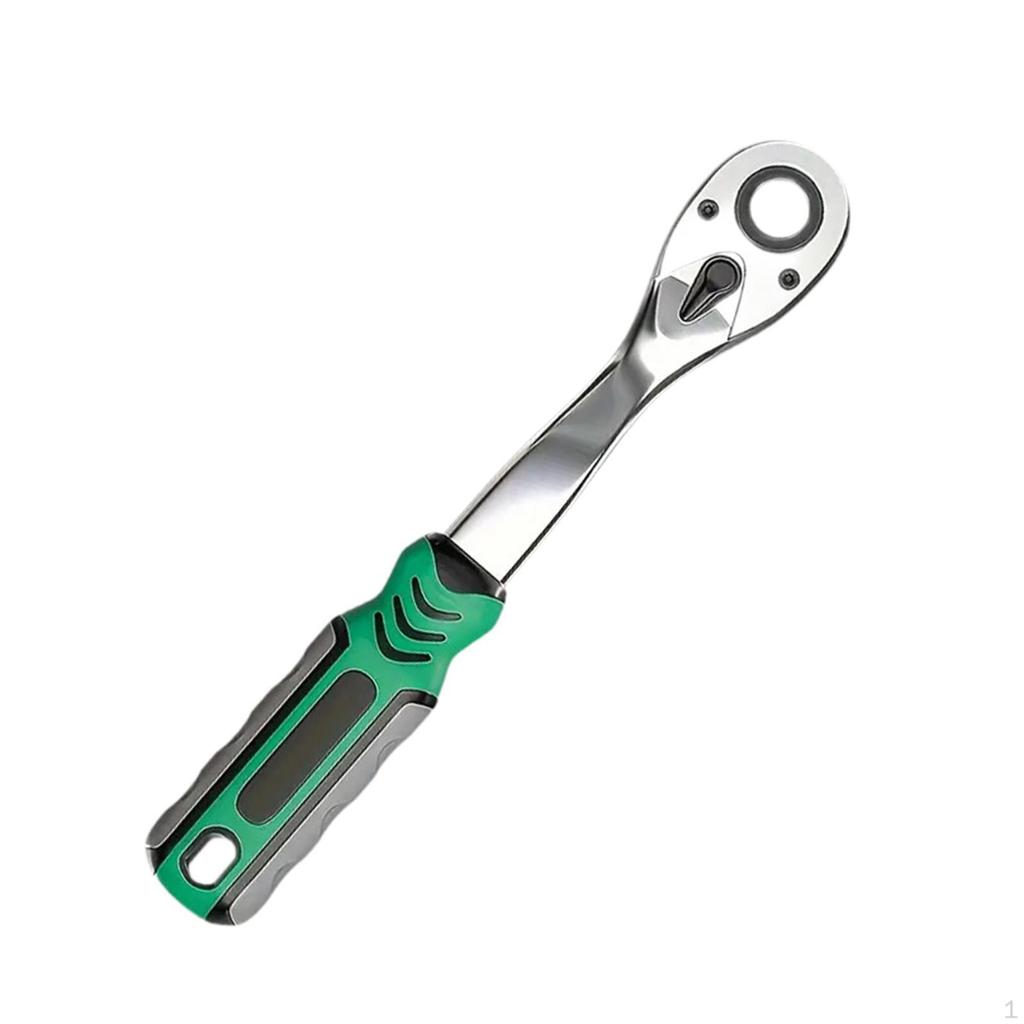 72 Tooth Ratchet Handle Drive Ratcheting Removal Tool Quick Portable Garage