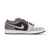 Jordan Air Jordan 1 Устойчивые к истиранию Устойчивые к истиранию Низкие винтажные баскетбольные кроссовки Унисекс Черный Коричневый Розовый 553558-152(Команда578-)