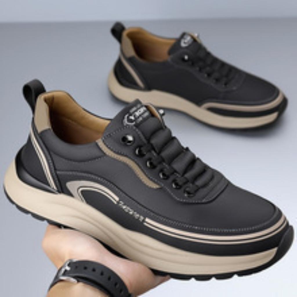 Мужская обувь новая повседневная обувь мягкая подошва дышащая студенческая беговая обувь простая трендовая мужская спортивная обувь кроссовки для папы