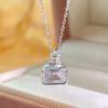 Exquisite Perfume Necklace for Women, Luxury and High-end, New Gift for Girlfriend, Collarbone Chain