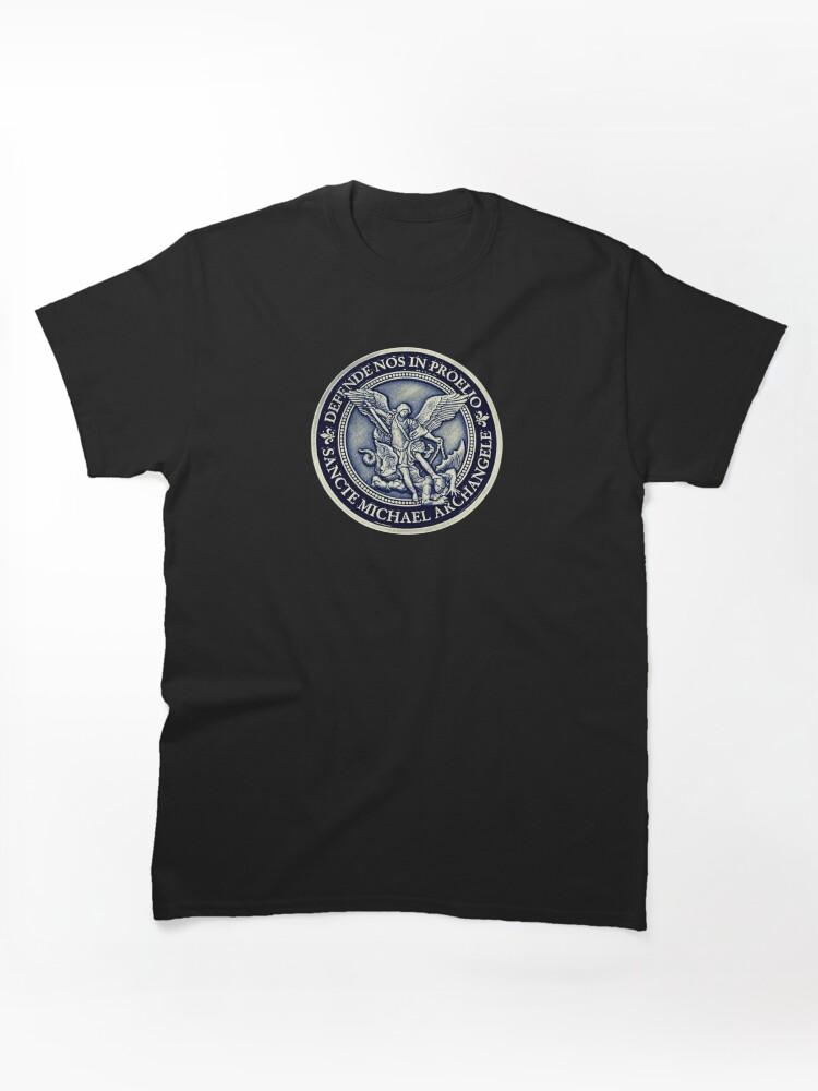 Saint Michael Archangel Medal, St Michael Archangel Classic Unisex T-shirt