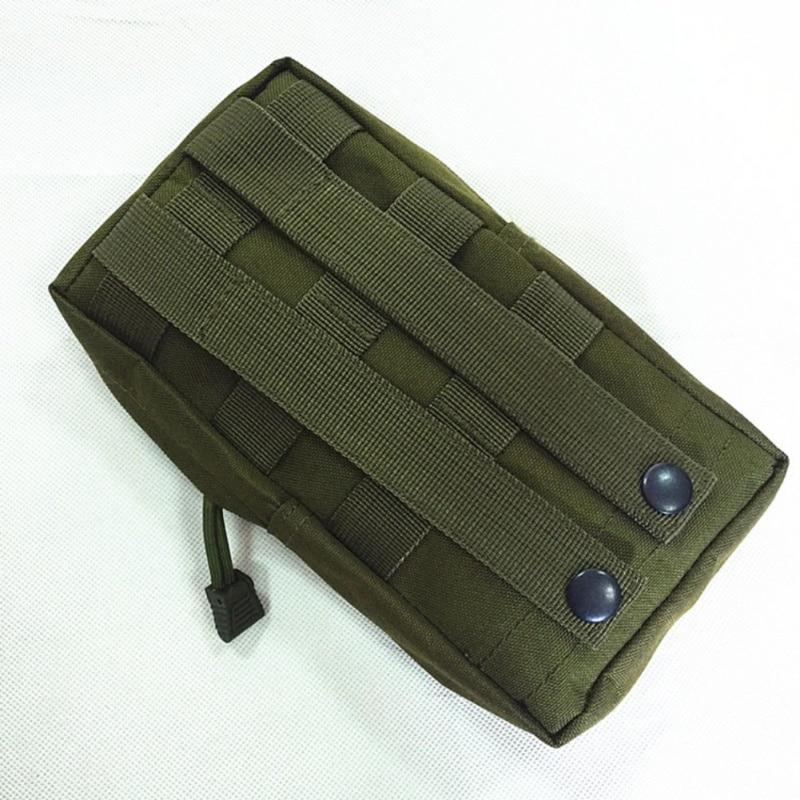 Men Tactics Molle Pouch Nylon Belt 600D Waist Pack Bag Combat Vest Gadget Hunting Pouch Camping Bags Outdoor Equipment