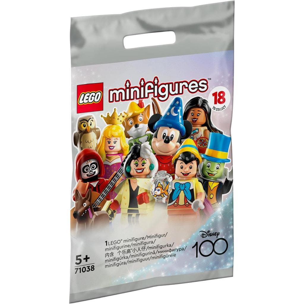 Мини-фигурка LEGO Мини-фигурка LEGO Disney 100 71038 36 деталей игрушечный блок подарок фэнтези мальчики девочки от 5 лет и старше
